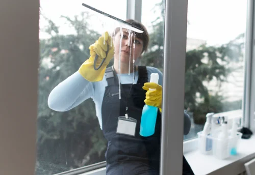 Nettoyage de vitres intérieures et extérieures à Poueyferré